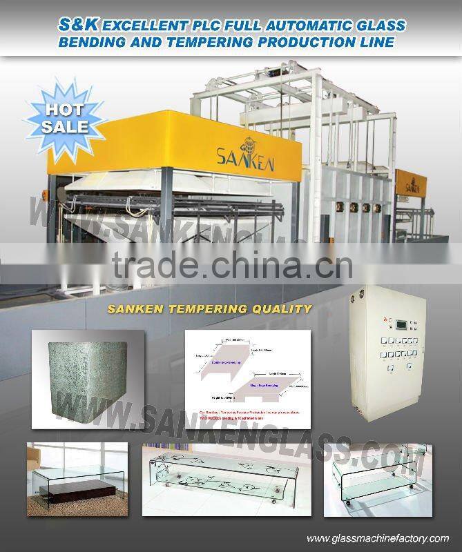 Right-angle Glass Bending and Tempering Furnace
