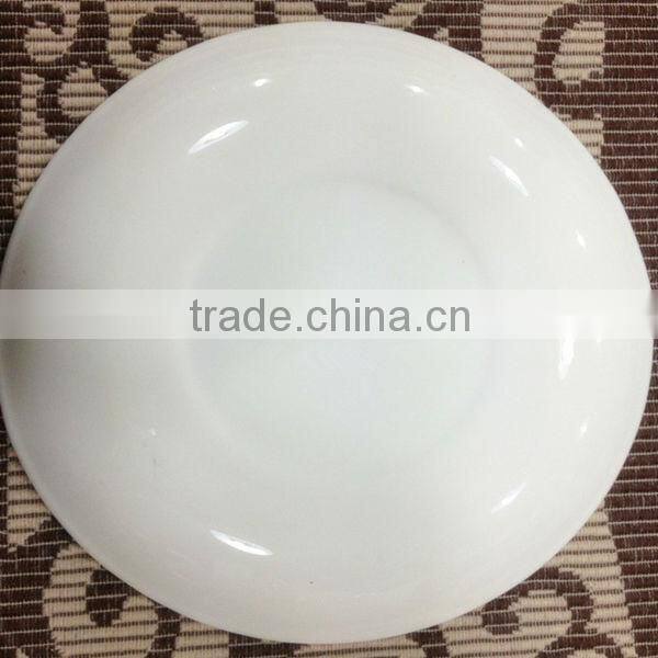 white bone china ceramic plates