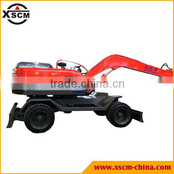 Reliable quality best price mini excavator with trailer