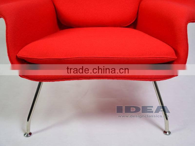 Replica Womb Chair - Red Wool Fabric