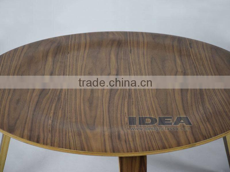 Replica Charles Plywood Coffee Table - Walnut