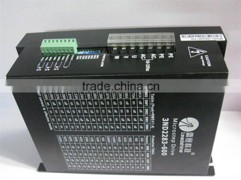 3ND2283-600 leadshine 3 phase nema 43 ac motor controller 220v