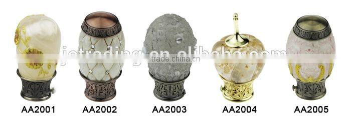 Metal dual curtain rod wholesale