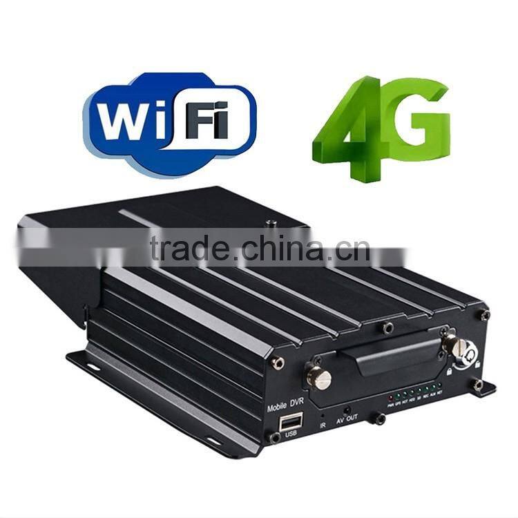 Industrial Level 4ch Power OFF Delay AHD 720P HDD 3G Mobile DVR