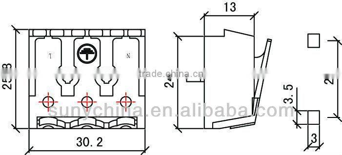Terminal blocks(YG625)