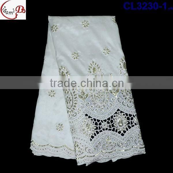 CL3230 Christmas discount factory price unique pattern high quality factory costy goeger lace for matching dress