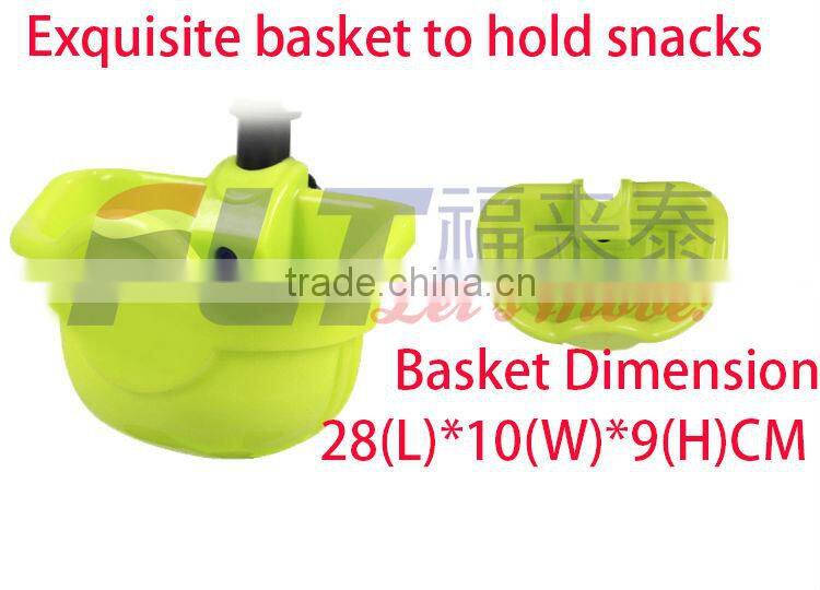 3 in 1 fulaitai child scooter with seat and basket for push