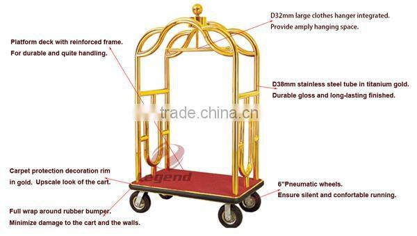 China wholesale hotel luggage carrier