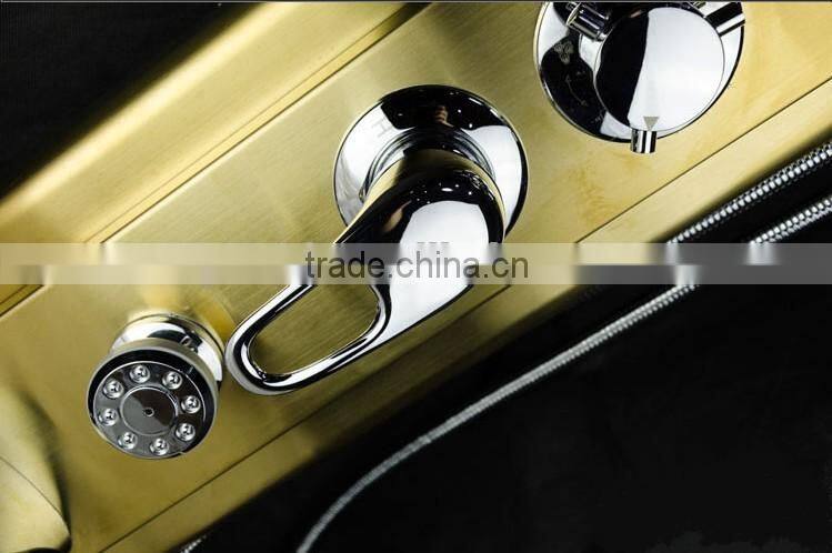 Hot sale golden panel column shower faucets Y-040