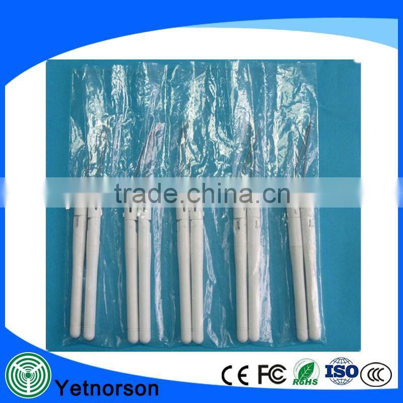Hot sale rubber duck 2.4g laptop internal wifi antenna customized 2400 2500MHz indoor wifi antenna