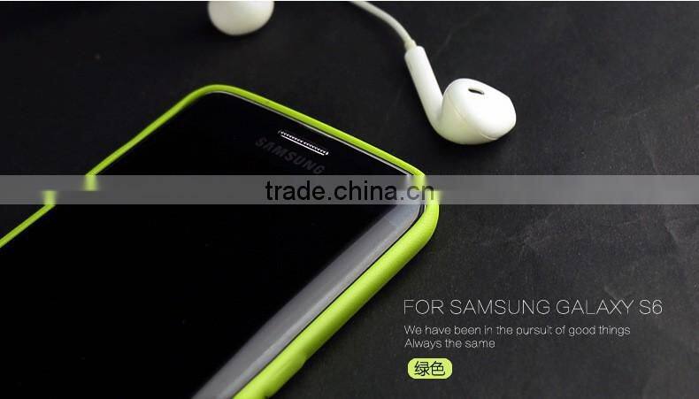 Luxury High Quality Pu Leather Case For samsung s6 edge