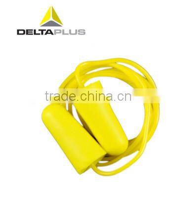 Deltaplus individually plastic bag of 2 with plastic cord foaming ear plugs