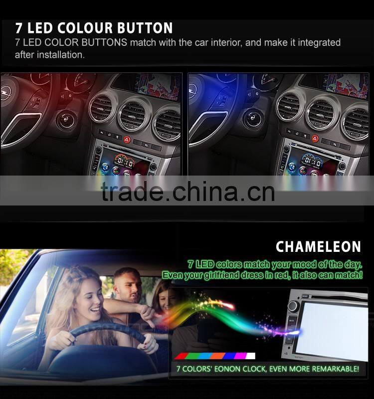 EONON D5154Z Gray 7 Inch Digital Touch Screen GPS Car DVD Player For Opel /Vauxhall /Holden