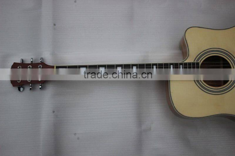 DC-77-2 model spruce&zebra wood acoustic guitar
