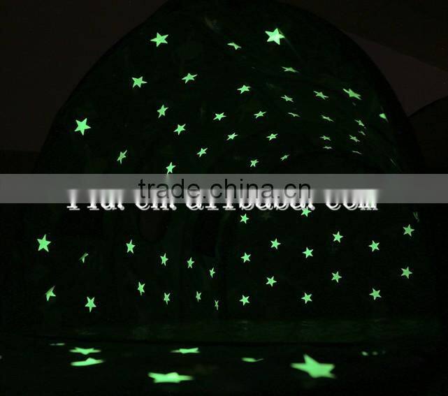 Kids Play Space Capsule Tent With Glow-in-the-Dark Printing
