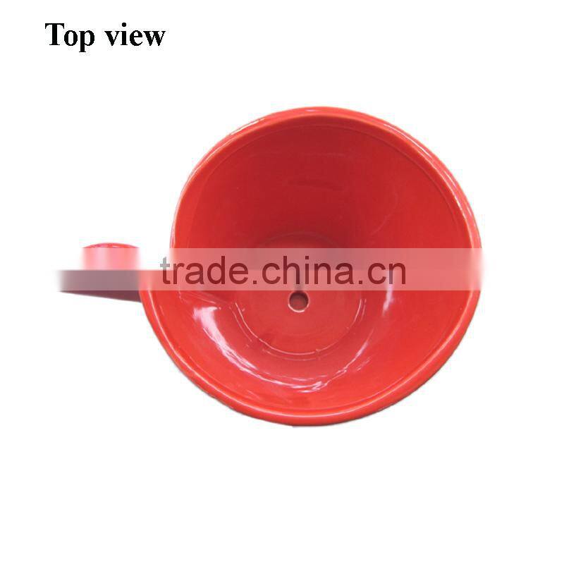 ceramic flower pot with saucer