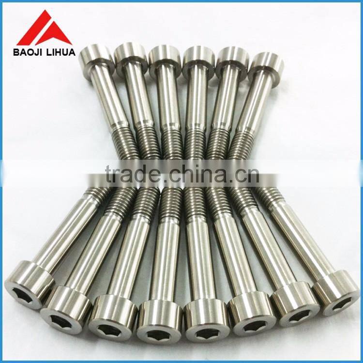 Gr5 titanium screw DIN912/DIN6921 for bicycle and motorcycle