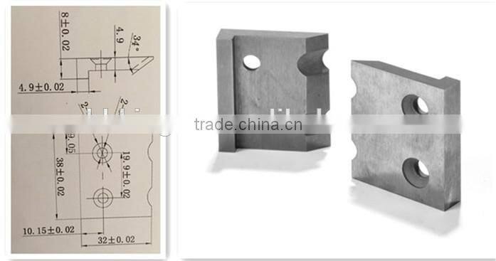 tungsten carbide scraper knife, Top quality cemented carbide knife