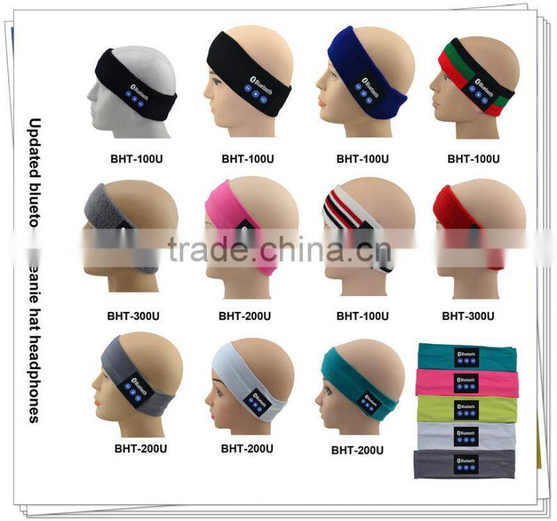 Portable Bluetooth Headband Sport Headset Wireless Headphones