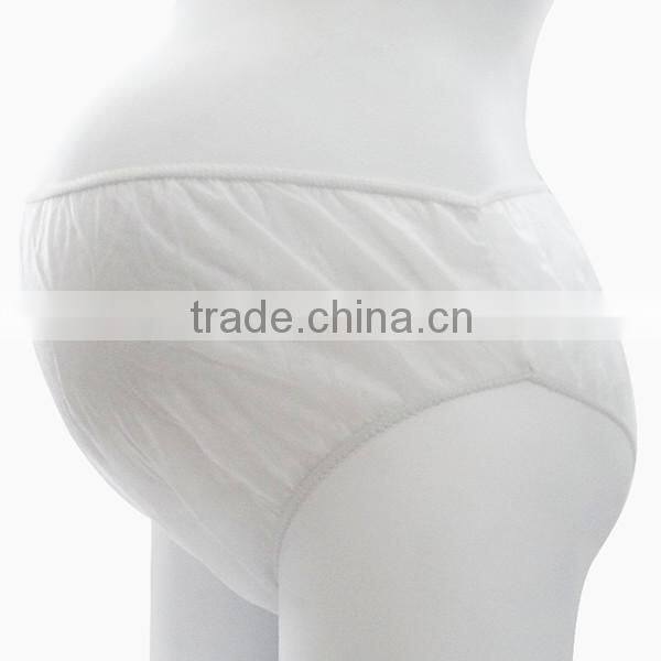 2016 newly product disposable paper pants for maternity