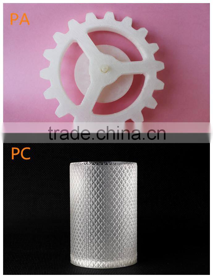 2015 newest and good quality 3D printer abs filament and 3D printer pc filament