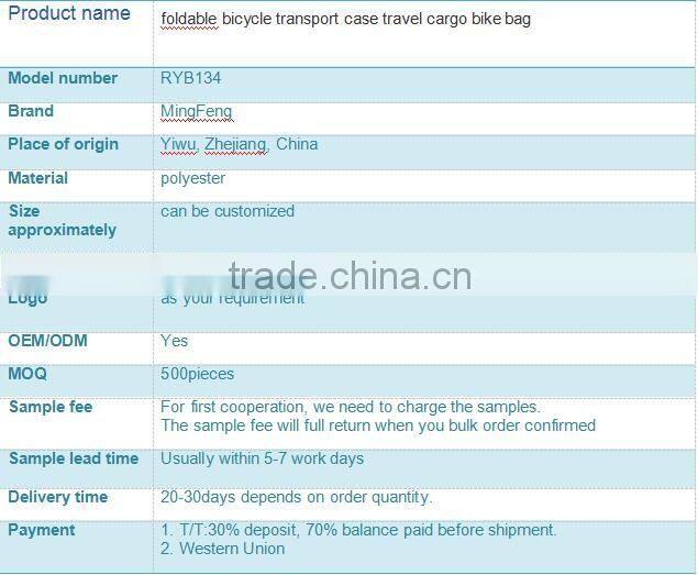 foldable bicycle transport case travel cargo bike bag