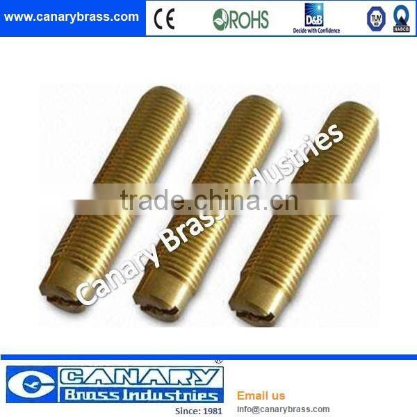 high precision brass hot forging cnc machinery part