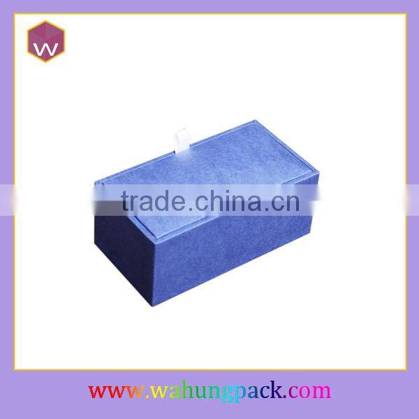 Customized small storage cufflink boxes, plastic cufflink box wholesale