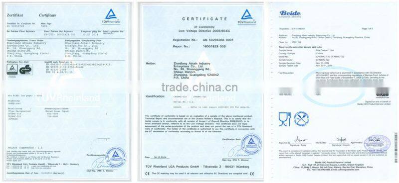 Non-Stick Coating Inner Pot cylinder Shape electric multicooker with GS CE LVD RoHS certificate