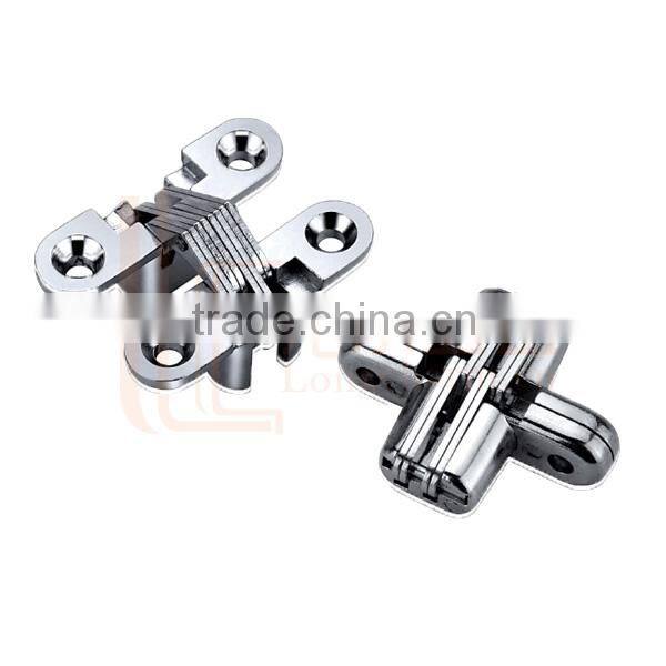 convex cross hinge zinc alloy Soss door hinge conceal cabinet hinge from China manufacture