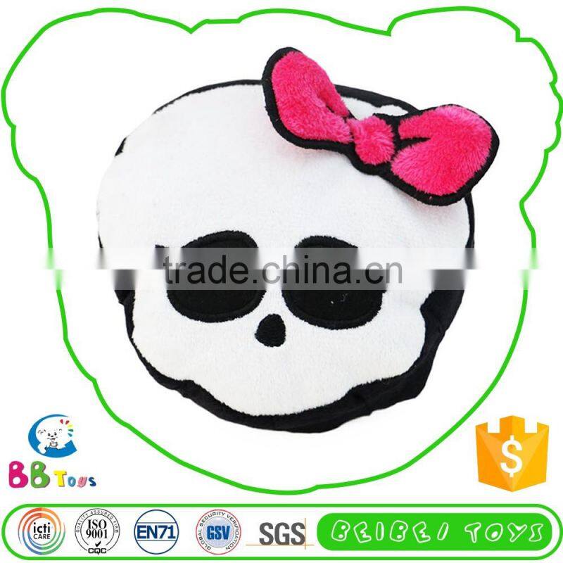 Factory Supply Superior Quality Advantage Price Funny Skull Bow Wallet