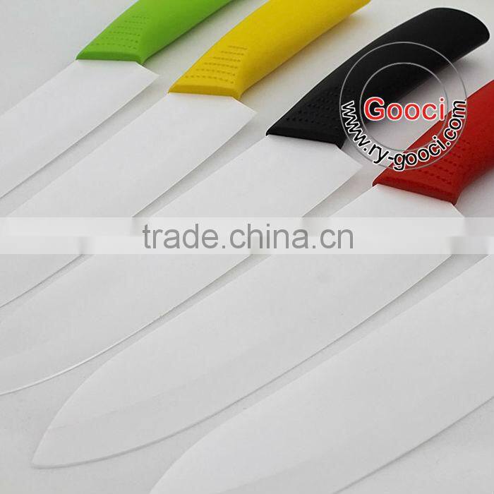 White Ceramic 6" Chef's Knife