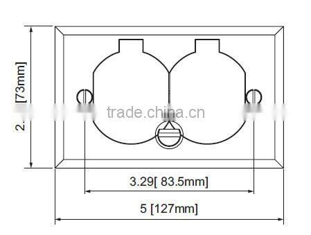 cUL UL electrical outlets floor box
