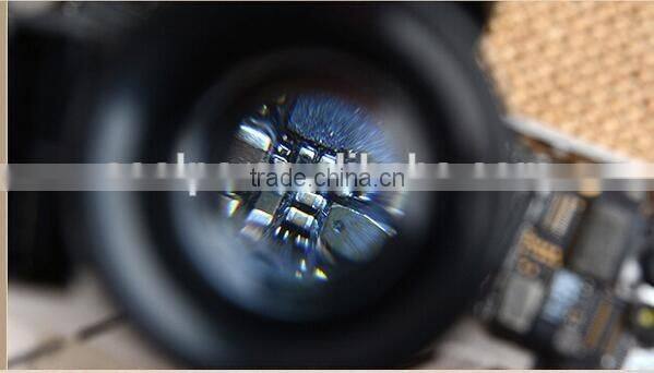 High quality Optical lens 2 LED Eye glasses material jewelry loupes and magnifiers