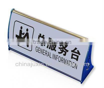 Anodized Aluminum Desk, Door and Wall Name Plate Holders