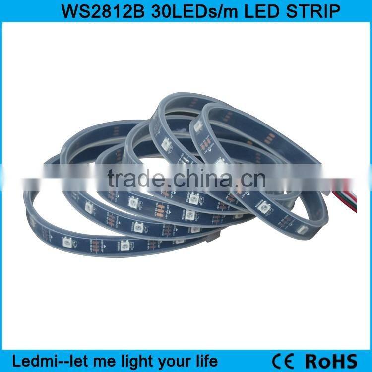 5m/roll 5v smd5050 rgb led strip ws2811 ws2812b addressable led strip