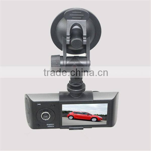 2.7inch TFT Screen Dual Lens Gsensor HD Car Camera