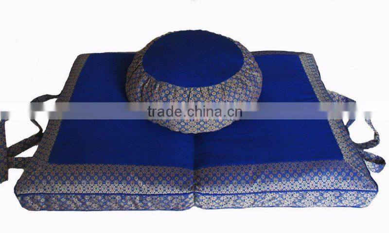 Indian new design high quality yoga custom meditation cushion pillow set