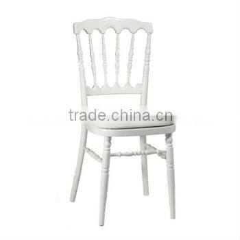 Gold Wood Napoleon Fancy Wedding Chair