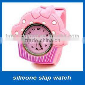 Hot selling silicone slap watch MYD-SW-411-9