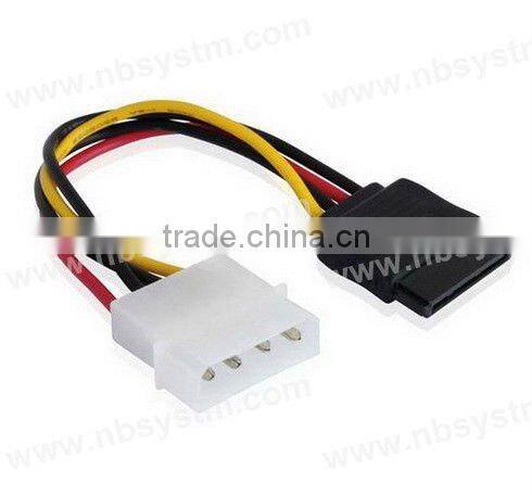 4pin to 15pin SATA power cable