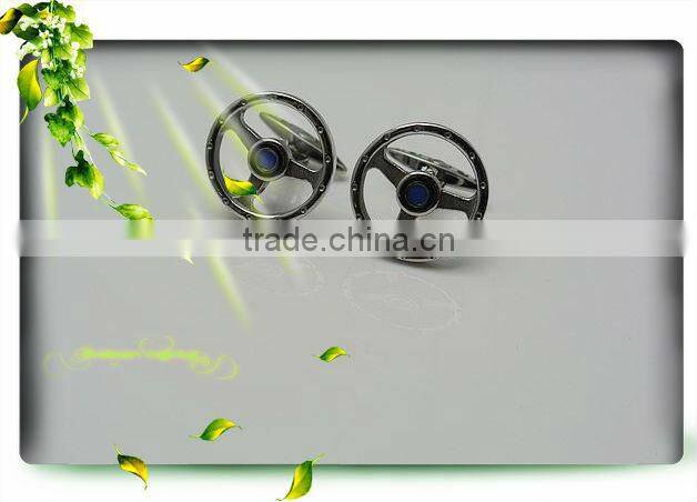 World famous car mark men's stainless steel cufflinks/cuff links manufactory/wholesalercufflinks