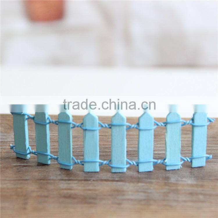 462698 Gifts & Crafts Resin Crafts Fence Micro Landscape Resin Ornament Of Fence Decorations For Bonsai Plants