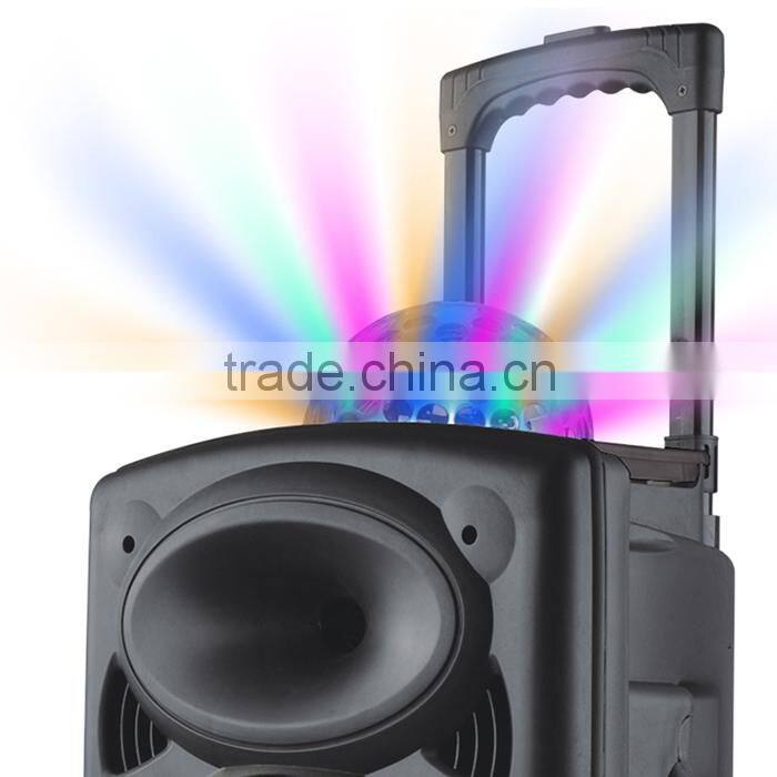 Portable pa system pa speaker for dj powered speaker