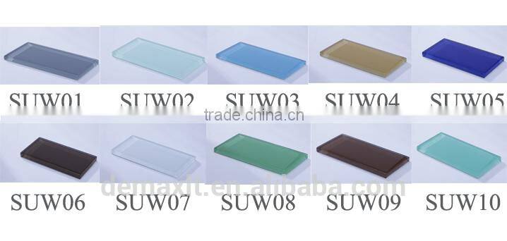 popular cold spray glass pebble mosaic tile for interior decoration glass mosaic tiles