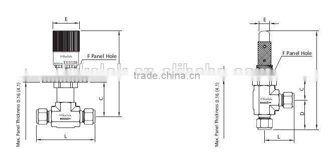 Air Metering Valve Mini Instrument Metering Valve