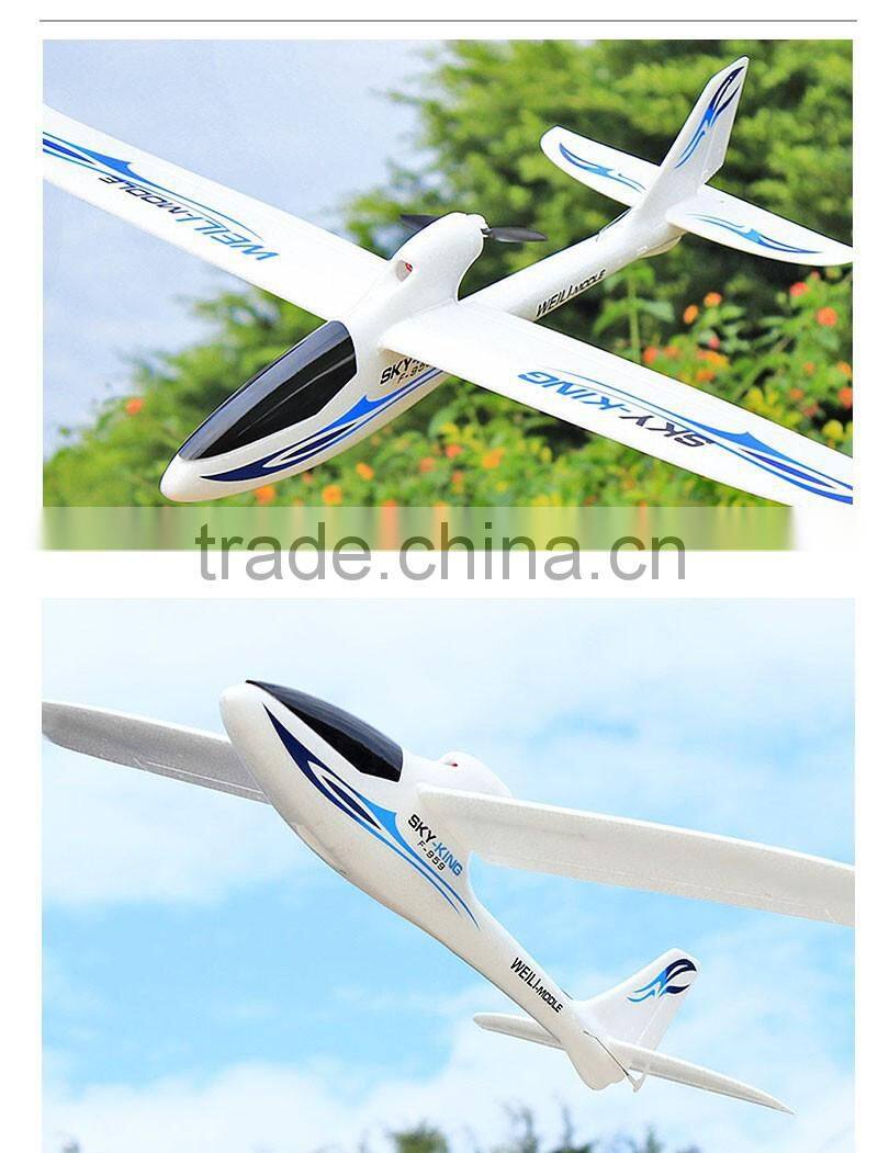 Wltoys F959 Sky King 3CH RC Airplane Push-speed glider Fixed Wing Plane RTF VS WLtoys F929 F939 F949