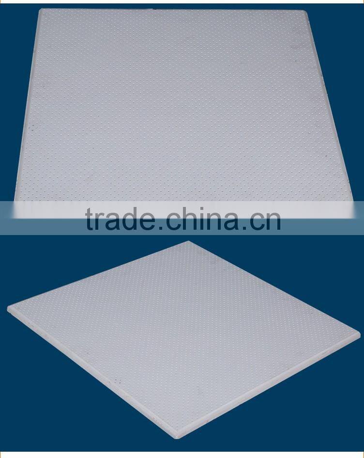 Promotion 603*603mm purple insulated fireproof ceiling tiles