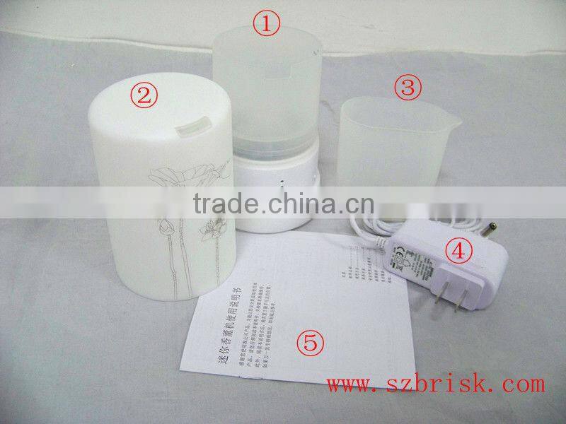 100ML 7 Colors Changes Aroma Diffuser Humidifier Aromatherapy Air Mist Purifier BK-EG-FD01