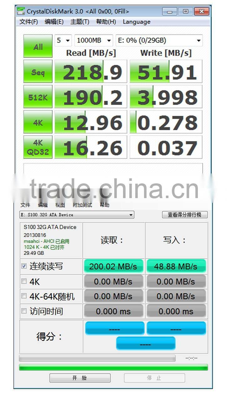 kingdian high performance 2.5 inch sata SSD drive 32GB for laptop